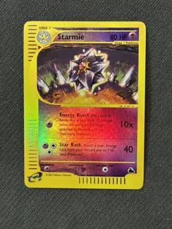 NM Starmie 30/144 Skyridge Reverse Holo Rare Pokemon Card - Image 1