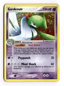 Pokemon TCG Gardevoir Emerald 4/106 Holo Rare Card - Image 1
