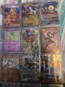 Pokemon TCG Binder Card Collection Sheets Includes Riolu Promo - Image 1