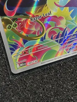 Ivysaur 134/132 Mega Evolution Full Art Holo Pokemon Card Near Mint 💨 Shipping - Image 3