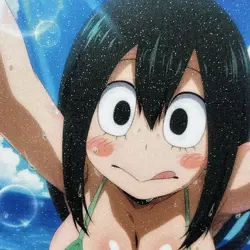 My Hero Academia Tsuyu Asui Sexy Bikini Anime Waifu Girl Lewd Goddess Art Card - Image 3