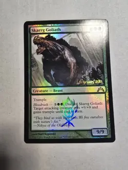 Skarrg Goliath Launch Party & Release Event Promos Foil - Image 1