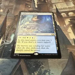 Hallowed Fountain MINT 265 Lorwyn Eclipsed ECL MTG Regular Rare Land Unplayed NM - Image 2