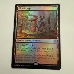 Blood Crypt FOIL 262 Lorwyn Eclipsed ECL MTG Regular Rare Land Unplayed Paquette - Image 1