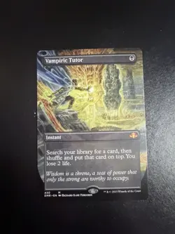 Vampiric Tutor (Borderless) Dominaria Remastered Regular NM - Image 1
