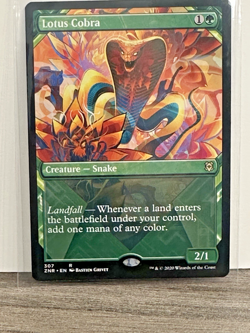 Lotus Cobra (Showcase) #307 NM Zendikar Rising ZNR Magic MTG LC1 - Image 1