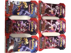 Pokemon TCG Destined Rivals Sleeved Booster Pack New Factory Sealed Set Of 6 - Image 1