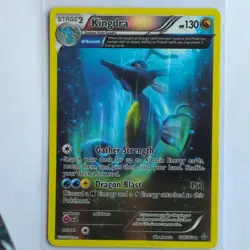 Pokemon Kingdra 108/160 XY Primal Clash Holo Rare α Growth Stage 2 HP130 - Image 1