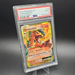 Pokemon Charizard ex Evolutions Ultra Rare EX Holo 12/108 PSA 9 2016 - Image 4