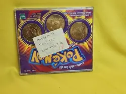 1999 Pokemon Battling Coin Game 3 Coins Opened /case 08 - Image 1