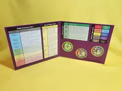 1999 Pokemon Battling Coin Game 3 Coins Opened /case 08 - Image 4