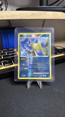 Pokemon TCG Blastoise LV.60 Platinum 2/127 Reverse Holo 2009 - Image 1