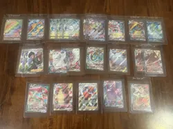 100x Pokemon HOLO Lot | 2016-2021 Holo/V/VMAX/EX/FA | LP-NM - Image 2