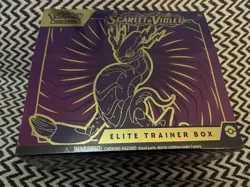 Pokemon TCG Scarlet and Violet Base Set Elite Trainer Box ETB Miraidon - Image 1