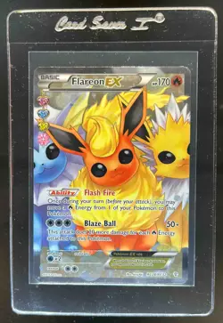 2016 Pokemon Generations Flareon EX Ultra Rare #RC28/RC32 - Image 1