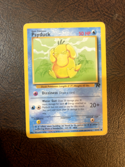 Psyduck 65/82 Unlimited Pokemon TCG Team Rocket MP - Image 1
