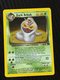 Dark Arbok Team Rocket 2/82 Holo Rare - Pokemon TCG - Image 1