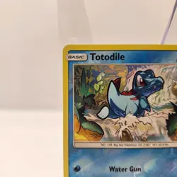 Totodile 18/73 Pokemon TCG Shining Legends Reverse Holo NM/M - Image 2