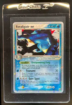 2005 Pokemon EX Unseen Forces Feraligatr Holo Rare #103/115 - Image 1