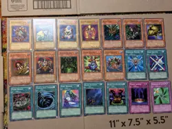 YU-GI-OH STARTER DECK PEGASUS UNLIM 20 CARD LOT - Image 1
