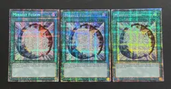 2025 YUGIOH MP25 1ST ED STARLIGHT RARE MIRACLE FUSION X3 NM SET - Image 1