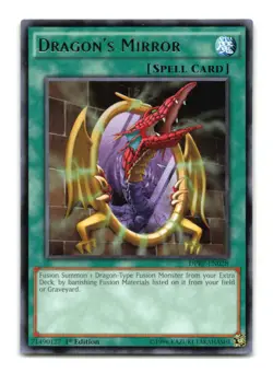 Dragon's Mirror - DPRP-EN028 1st Edition Rare - YuGiOh-LP - Image 1