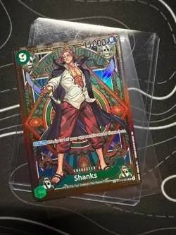 One Piece Shanks (SP) ST16-004 A Fist of Divine Speed Alt Art OP11 - Image 1