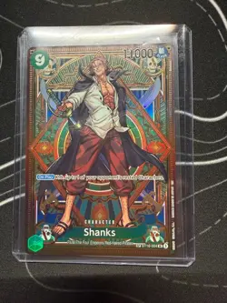 One Piece Shanks (SP) ST16-004 A Fist of Divine Speed Alt Art OP11 - Image 2