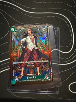 One Piece Shanks (SP) ST16-004 A Fist of Divine Speed Alt Art OP11 - Image 3