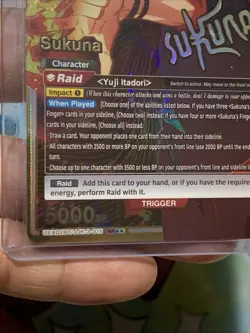 Suzuki Sukuna UEX02BT/JJK-3-015 SR** Jujutsu Kaisen Vol.2 Union Arena English - Image 3