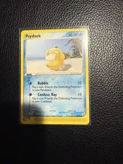Pokemon Team Magma vs. Team Aqua E-Reader Card Psyduck 44/95 (2004) - Image 1