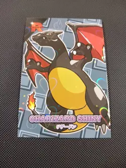 Pokemon Charizard Shiny #1 Heart Holo Team Rocket Card Database Set Peru - Image 1