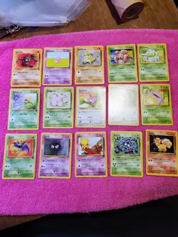 Vintage Pokemon Cards Lot 1st Edition - Image 1
