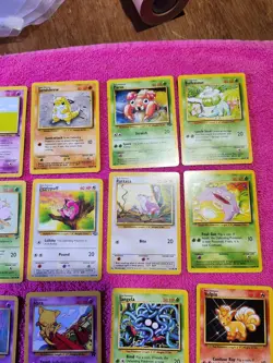 Vintage Pokemon Cards Lot 1st Edition - Image 4