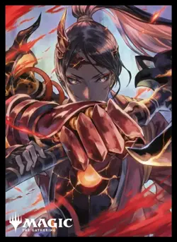 Ensky Magic the Gathering MTG Risona Asari Commander Anime Card Sleeves 80-Pack - Image 1