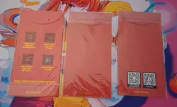 One Piece TCG New Year Red Packet Boa Hancock Luffy Zoro Set of 3 Promo Cards - Image 2