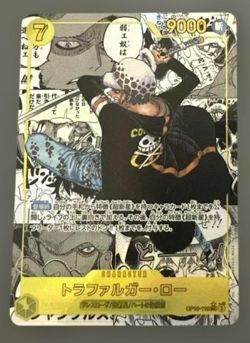 ONE PIECE Card Game Trafalgar Law OP10-119 Manga Alt Art Royal Blood Japanese - Image 1