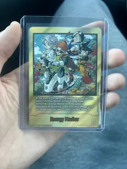 Energy Marker E-84 Gold Manga Booster 02 Dragon Ball Card English - Image 4