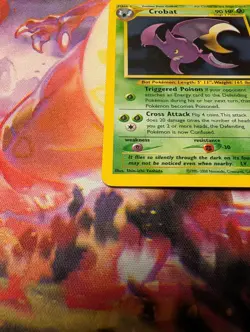 Pokemon Neo Revelation Crobat 4/64 Holo Rare Vintage 2000 Card - Image 4