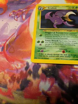 Pokemon Neo Revelation Crobat 4/64 Holo Rare Vintage 2000 Card - Image 5