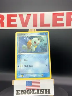 Squirtle 63/100 - EX Crystal Guardians Non-Holo Pokemon Card - HP - Image 1