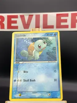 Squirtle 63/100 - EX Crystal Guardians Non-Holo Pokemon Card - HP - Image 2