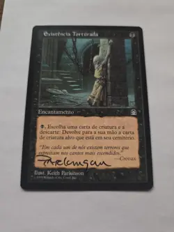 Tortured Existence SIGNED By Keith Parkingson Magic the Gathering - Image 1
