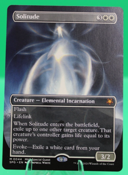 Solitude Magic The Gathering MTG Special Guests M/NM, NEVER PLAYED!! Ships FAST - Image 1