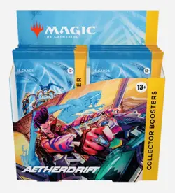 MTG Aetherdrift Collector Booster Box Sealed English - Image 1