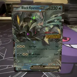 Black Kyurem ex Surging Sparks Stamped Promo 048/191 Double Rare 48 Pokemon NM - Image 1