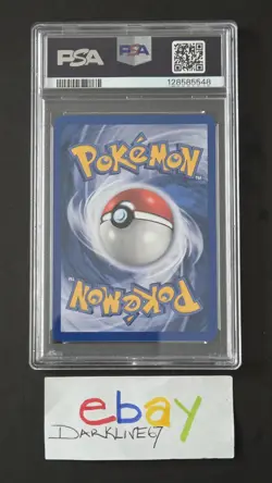 Pokemon 1999 Jungle Snorlax Holo Unlimited Graded PSA 8 - Image 2