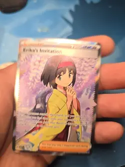 Pokemon TCG Scarlet & Violet Trainer Supporter Erika's Invitation 196/165 - Image 5