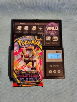 (HEAVY)🔥 22.75g Pokemon TCG Phantasmal Flames Booster Pack Factory Sealed✅ - Image 1