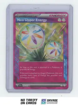 2024 Pokemon Temporal Forces Ace Spec Neo Upper Energy #162/162 - Image 1